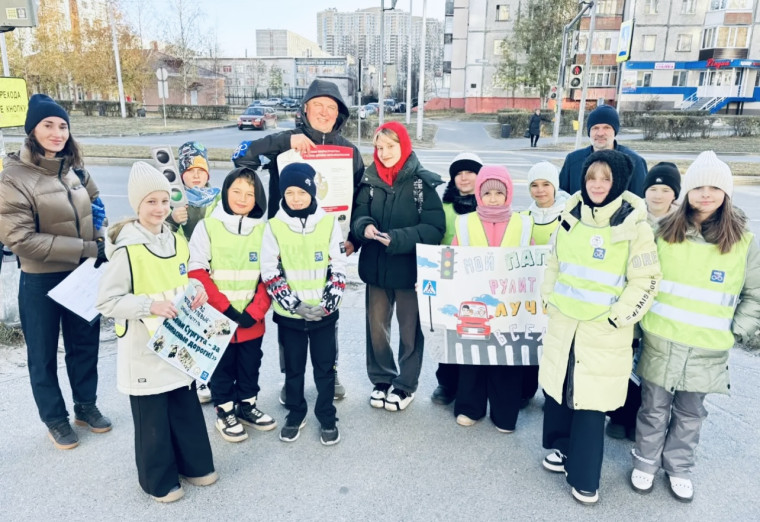 Городская акция «Мой папа рулит лучше всех!».