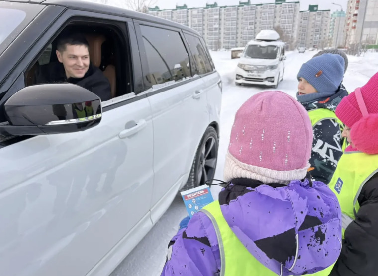 Акция «По зимней дороге без ДТП».