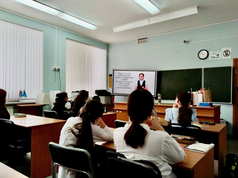 «Уроки добра» прошли в гимназии в рамках зоозащитной акции «Веснушка».